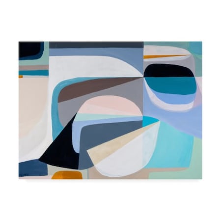 Marion Griese 'Drift Geometric' Canvas Art,18x24